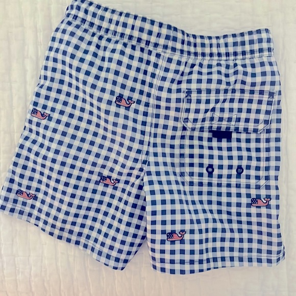 Red, White and Blue Swim Trunks - Picture 3 of 3